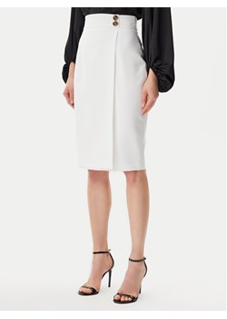 ARTIGLI Spódnica ołówkowa ACGO000902 Écru Slim Fit ze sklepu MODIVO w kategorii Spódnice - zdjęcie 181193429