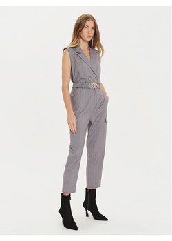 TWINSET Kombinezon 242TP2280 Szary Regular Fit ze sklepu MODIVO w kategorii Kombinezony damskie - zdjęcie 181193476