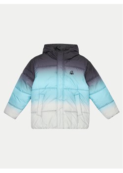 United Colors Of Benetton Kurtka zimowa 23G5CN05W Niebieski Regular Fit ze sklepu MODIVO w kategorii Kurtki chłopięce - zdjęcie 181193479