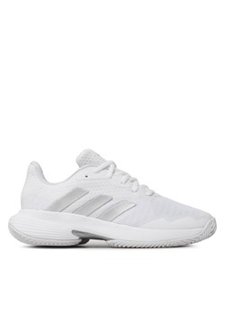 adidas Buty do tenisa Courtjam Control Clay ID1546 Biały ze sklepu MODIVO w kategorii Buty sportowe damskie - zdjęcie 181193579
