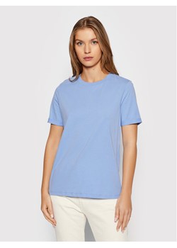 Pieces T-Shirt Ria 17086970 Niebieski Regular Fit ze sklepu MODIVO w kategorii Bluzki damskie - zdjęcie 181193829
