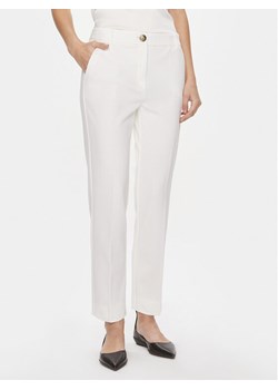 Marella Chinosy Matteo 2413781014 Biały Slim Fit - id: 0000303697075 - marki Marella - 181193836 Marella Chinosy Matteo 2413781014 Biały Slim Fit ze sklepu MODIVO w kategorii Spodnie damskie - zdjęcie 181193836