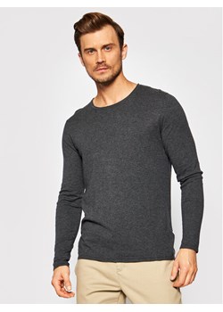 Selected Homme Sweter Rome 16079774 Szary Regular Fit ze sklepu MODIVO w kategorii Swetry męskie - zdjęcie 181193839