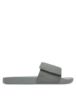 Calvin Klein Klapki Adj Pool Slide Canvas Logo HM0HM01749 Szary ze sklepu MODIVO w kategorii Klapki męskie - zdjęcie 181193885