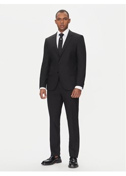 HUGO Garnitur Henry/Getlin232X 50530116 Czarny Slim Fit ze sklepu MODIVO w kategorii Garnitury męskie - zdjęcie 181193955