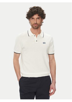La Martina Polo Austin MAS001 YC041 Biały Regular Fit ze sklepu MODIVO w kategorii T-shirty męskie - zdjęcie 181193975