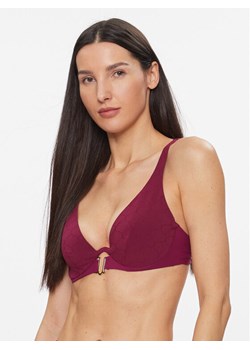 Chantelle Góra od bikini Glow C15T10 Bordowy ze sklepu MODIVO w kategorii Stroje kąpielowe - zdjęcie 181194095