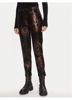 LOLA CASADEMUNT Spodnie materiałowe LF2414007 Czarny Slim Fit ze sklepu MODIVO w kategorii Spodnie damskie - zdjęcie 181194227