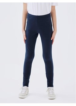 NAME IT Legginsy 13195885 Granatowy Regular Fit ze sklepu MODIVO w kategorii Spodnie dziewczęce - zdjęcie 181194255