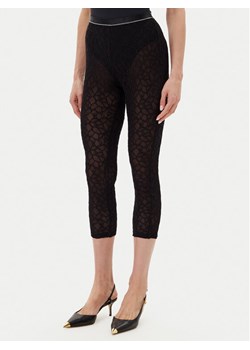 PINKO Spodnie materiałowe 105226 A2M5 Czarny Slim Fit ze sklepu MODIVO w kategorii Spodnie damskie - zdjęcie 181194308