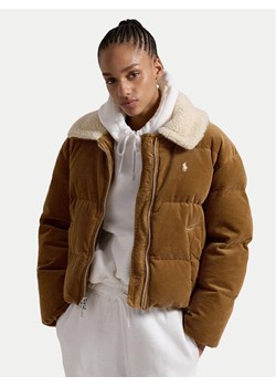 Polo Ralph Lauren Kurtka puchowa 211947668001 Beżowy Relaxed Fit ze sklepu MODIVO w kategorii Kurtki damskie - zdjęcie 181194327