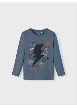 NAME IT Bluzka 13218862 Niebieski Regular Fit ze sklepu MODIVO w kategorii Kaftaniki i bluzki - zdjęcie 181194367