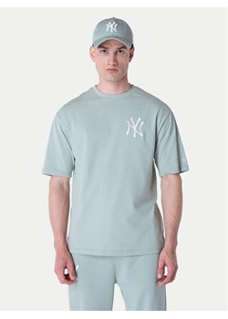 New Era T-Shirt New York Yankees MLB League Essential Pastel 60596180 Zielony Regular Fit ze sklepu MODIVO w kategorii T-shirty męskie - zdjęcie 181194425