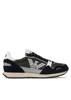 Emporio Armani Sneakersy X4X537 XM678 Q446 Khaki ze sklepu MODIVO w kategorii Buty sportowe męskie - zdjęcie 181194428