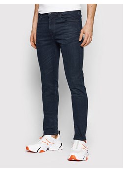 Selected Homme Jeansy Leon 16069648 Granatowy Slim Fit ze sklepu MODIVO w kategorii Jeansy męskie - zdjęcie 181194505