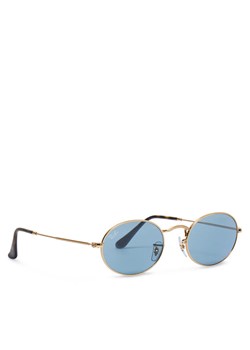 Ray-Ban Okulary przeciwsłoneczne 0RB3547 001/56 Niebieski ze sklepu MODIVO w kategorii Okulary przeciwsłoneczne damskie - zdjęcie 181194515