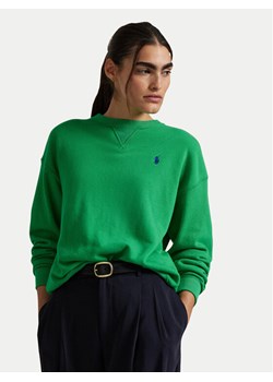 Polo Ralph Lauren Bluza 211935582013 Zielony Regular Fit ze sklepu MODIVO w kategorii Bluzy damskie - zdjęcie 181194536