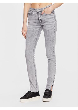 Calvin Klein Jeans Jeansy J20J221448 Szary Skinny Fit ze sklepu MODIVO w kategorii Jeansy damskie - zdjęcie 181194568