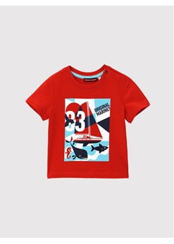 Original Marines T-Shirt DCP0405NM Czerwony Regular Fit ze sklepu MODIVO w kategorii T-shirty chłopięce - zdjęcie 181194647