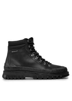 Gant Trapery Nebrada Mid Boot 27641359 Czarny ze sklepu MODIVO w kategorii Buty zimowe męskie - zdjęcie 181194675