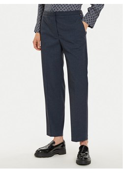 Tommy Hilfiger Chinosy WW0WW42951 Granatowy Straight Fit ze sklepu MODIVO w kategorii Spodnie damskie - zdjęcie 181194775