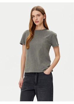 Noisy May T-Shirt Brandy 27033185 Szary Slim Fit ze sklepu MODIVO w kategorii Bluzki damskie - zdjęcie 181194889
