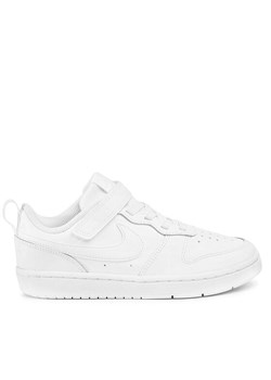 Nike Sneakersy Court Borough Low 2 (Psv) BQ5451 100 Biały ze sklepu MODIVO w kategorii Buty sportowe dziecięce - zdjęcie 181194939
