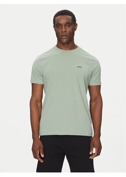BOSS T-Shirt 50506373 Zielony Regular Fit ze sklepu MODIVO w kategorii T-shirty męskie - zdjęcie 181194959