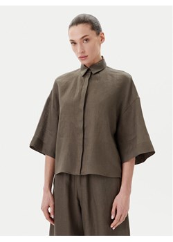 Max Mara Koszula Mirano 2516111028 Zielony Relaxed Fit ze sklepu MODIVO w kategorii Koszule damskie - zdjęcie 181195207
