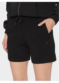 Guess Szorty sportowe Elly V2YD10 K7UW2 Czarny Relaxed Fit ze sklepu MODIVO w kategorii Szorty - zdjęcie 181195209