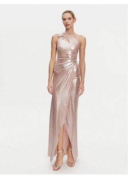 PINKO Sukienka wieczorowa 104960 A2DN Różowy Regular Fit ze sklepu MODIVO w kategorii Sukienki - zdjęcie 181195249