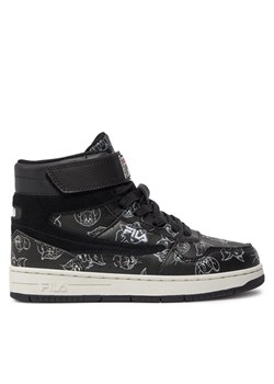 Fila Sneakersy Wb Arcade Velcro Mid FFK0088.80010 Czarny ze sklepu MODIVO w kategorii Buty sportowe dziecięce - zdjęcie 181195286