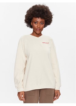 Outhorn Bluza TSWSF283 Écru Oversize ze sklepu MODIVO w kategorii Bluzy damskie - zdjęcie 181195298