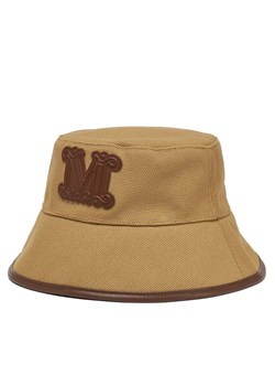 Max Mara Beachwear Czapka z daszkiem Esperia 2516571029 Beżowy - id: 0000305075574 - marki Max Mara - 181195348 Max Mara Beachwear Czapka z daszkiem Esperia 2516571029 Beżowy ze sklepu MODIVO w kategorii Czapki z daszkiem damskie - zdjęcie 181195348