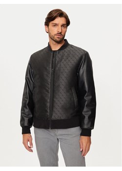 Guess Kurtka bomber M4BL3G WFIR2 Czarny Regular Fit ze sklepu MODIVO w kategorii Kurtki męskie - zdjęcie 181195357