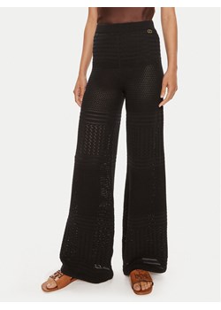 TWINSET Spodnie materiałowe 241TT3163 Czarny Slim Fit ze sklepu MODIVO w kategorii Spodnie damskie - zdjęcie 181195435