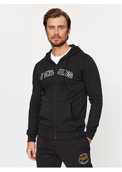Jack&Jones Bluza 12241567 Czarny Regular Fit ze sklepu MODIVO w kategorii Bluzy męskie - zdjęcie 181195465