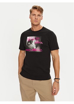 Off-White T-Shirt OMAA027F22JER0141068 Czarny Regular Fit ze sklepu MODIVO w kategorii T-shirty męskie - zdjęcie 181195477