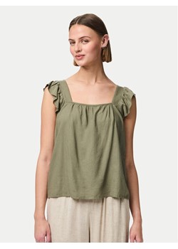 Pieces Top Pia 17154740 Zielony Regular Fit ze sklepu MODIVO w kategorii Bluzki damskie - zdjęcie 181195499