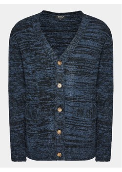INDICODE Kardigan Akille 35-723 Granatowy Regular Fit ze sklepu MODIVO w kategorii Swetry męskie - zdjęcie 181195537