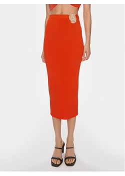 Patrizia Pepe Spódnica ołówkowa 2G0974/K021-R825 Pomarańczowy Slim Fit ze sklepu MODIVO w kategorii Spódnice - zdjęcie 181195598