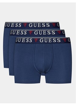 Guess Komplet 3 par bokserek U97G01 KCD31 Granatowy ze sklepu MODIVO w kategorii Majtki męskie - zdjęcie 181195606