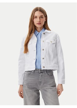 Tommy Hilfiger Kurtka jeansowa WW0WW44374 Biały Regular Fit - id: 0000304676338 - marki Tommy Hilfiger - 181195637 Tommy Hilfiger Kurtka jeansowa WW0WW44374 Biały Regular Fit ze sklepu MODIVO w kategorii Kurtki damskie - zdjęcie 181195637