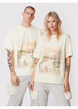 2005 T-Shirt Unisex 2005 X Leeves „Good Morning” Beżowy Regular Fit ze sklepu MODIVO w kategorii Bluzki damskie - zdjęcie 181195719