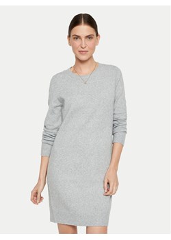 Vero Moda Sukienka dzianinowa 10215523 Szary Relaxed Fit ze sklepu MODIVO w kategorii Sukienki - zdjęcie 181195735