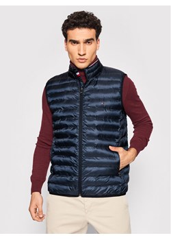 Tommy Hilfiger Kamizelka Core Circular MW0MW18762 Granatowy Regular Fit ze sklepu MODIVO w kategorii Kamizelki męskie - zdjęcie 181195769