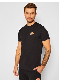 Ellesse T-Shirt Canaletto SHS04548 Czarny Regular Fit ze sklepu MODIVO w kategorii T-shirty męskie - zdjęcie 181195846