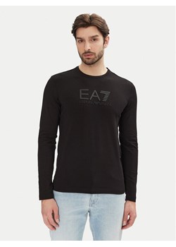 EA7 Emporio Armani Longsleeve 7M000227 AF10373 UC001 Czarny Slim Fit ze sklepu MODIVO w kategorii T-shirty męskie - zdjęcie 181195976