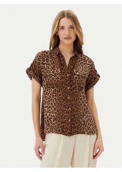 Vero Moda Koszula Bumpy 10331923 Brązowy Regular Fit ze sklepu MODIVO w kategorii Koszule damskie - zdjęcie 181196018