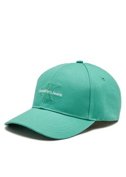 Calvin Klein Czapka z daszkiem Monologo Embro K50K512180 Zielony ze sklepu MODIVO w kategorii Czapki z daszkiem męskie - zdjęcie 181196019
